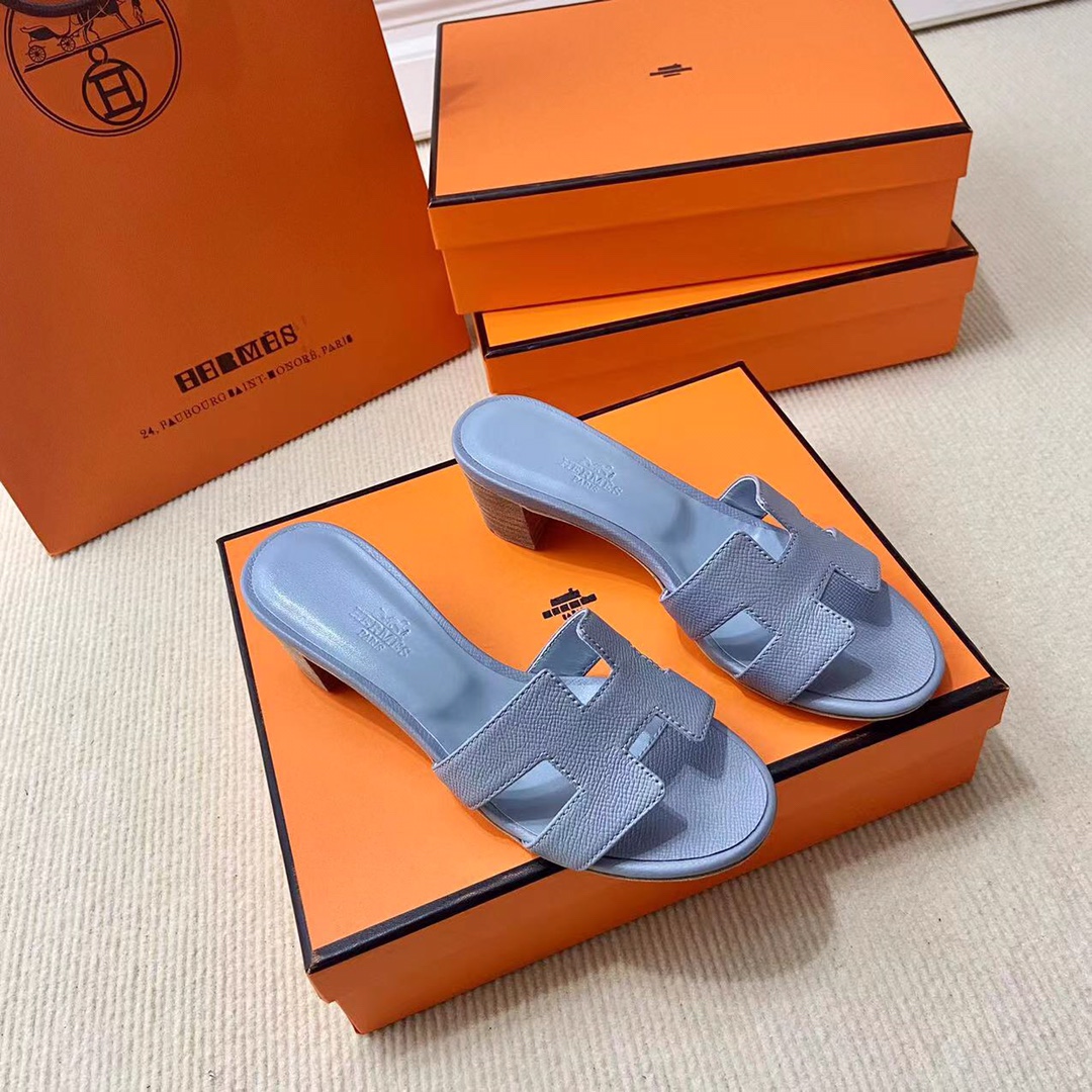 에르메스 올수공 오아시스 슬리퍼 샌들 앱송 40